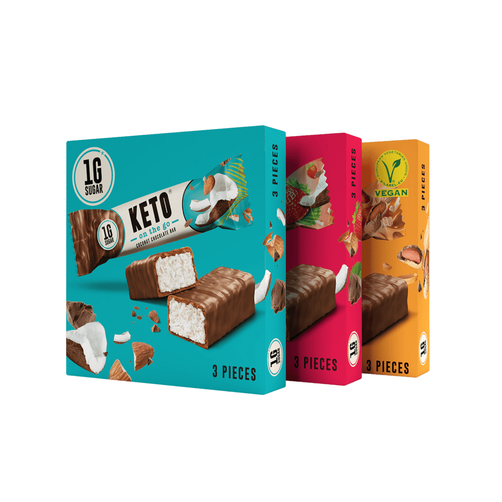 Vorteilsboxen Riegel KETOFABRIK Multipack Mix (9 Riegel) 